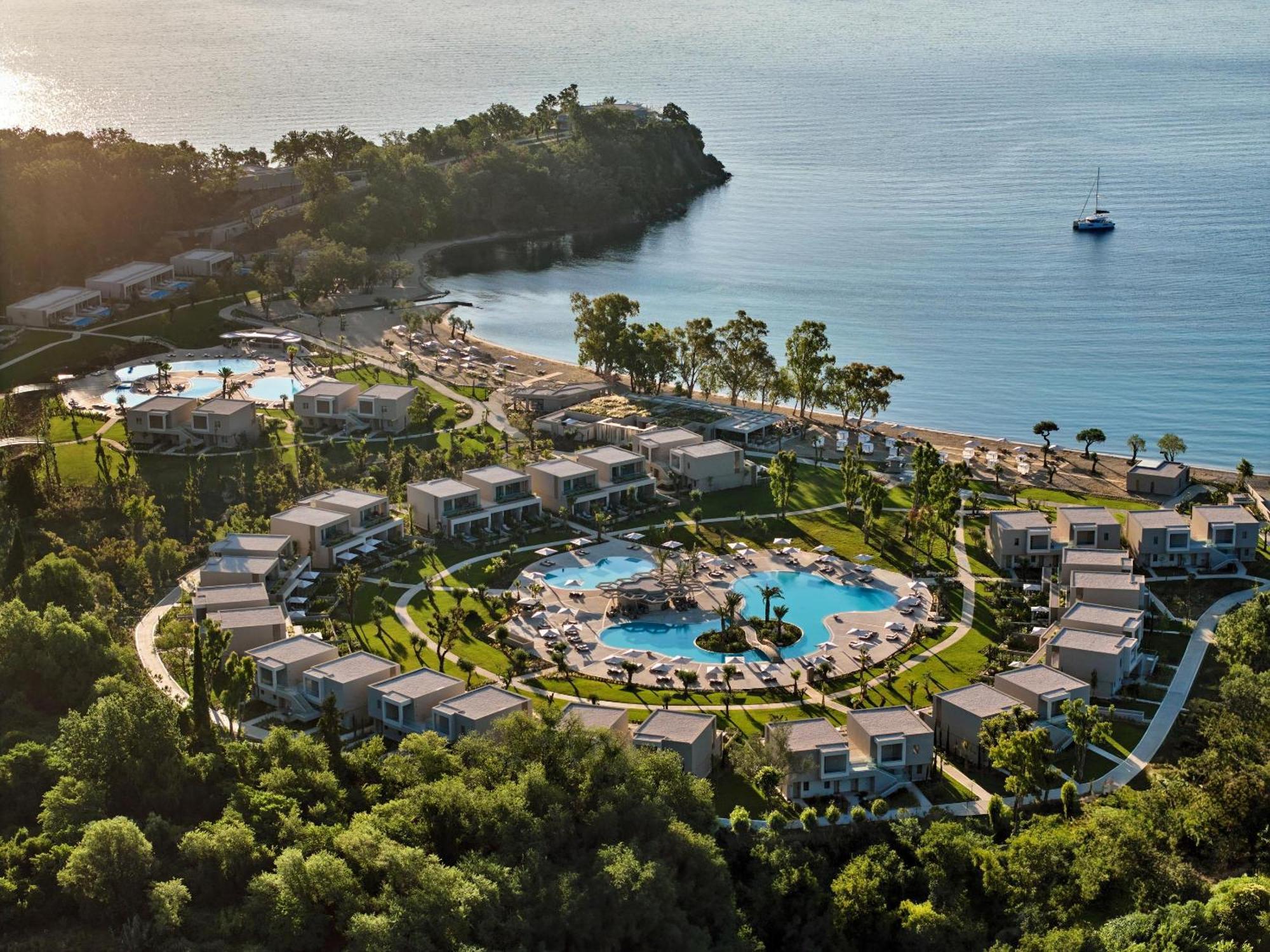 Ikos Odisia Hotel Corfu  Bagian luar foto