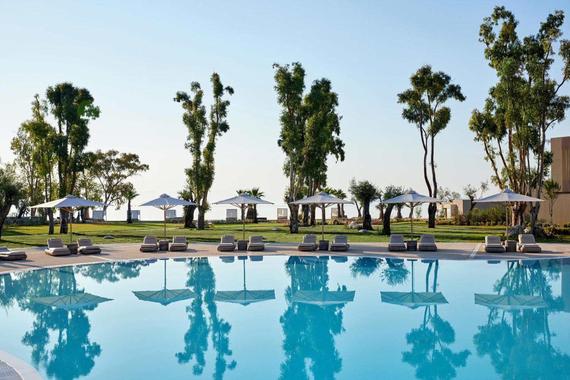 Ikos Odisia Hotel Corfu  Bagian luar foto
